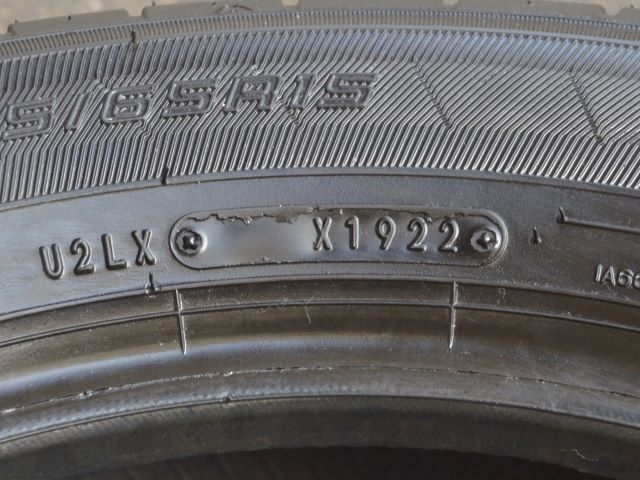 15インチ グッドイヤー エフィシエントグリップ EG01 185/65R15 88S 185/65-15 2022年製 9.9分山中古タイヤ1本 東京 八王子 店頭取付OK_画像3