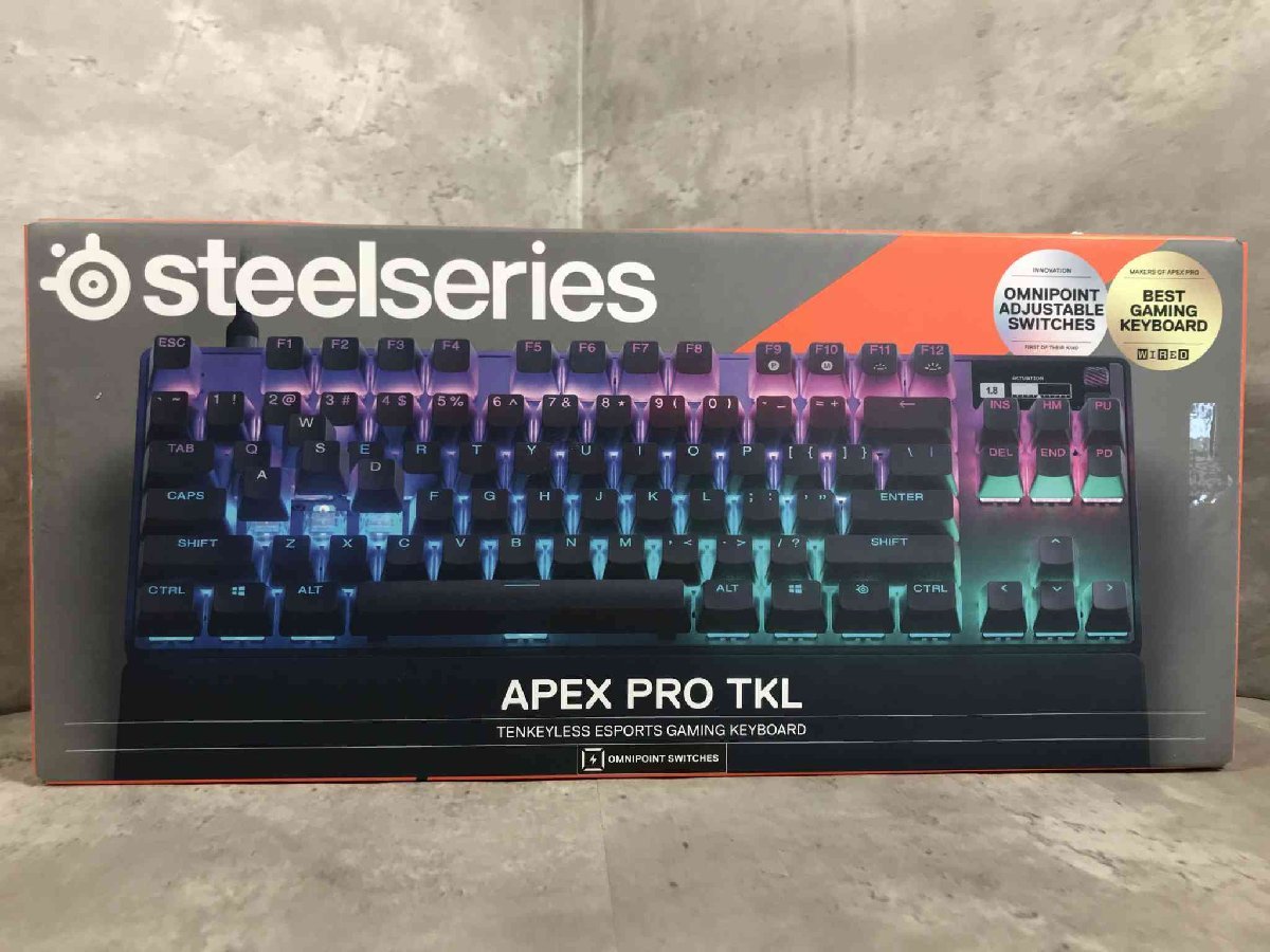 登場! TKL Pro Apex 【美品】SteelSeries (2023) 【送料無料】 日本語