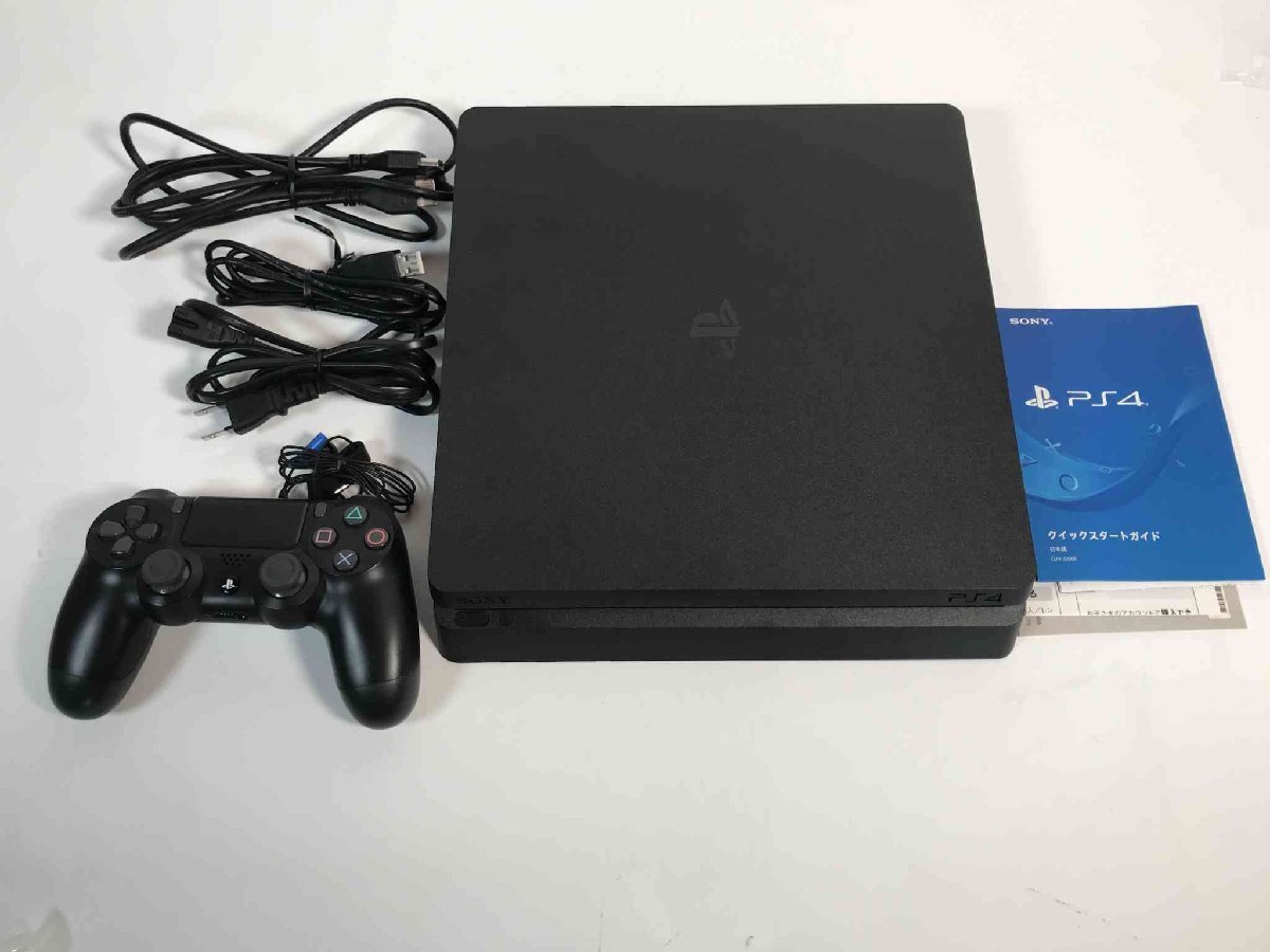 SONY PlayStation4 PS4 本体 セット 1TB CHU-2200B 本体・付属品 通電のみ確認済み【送料無料】