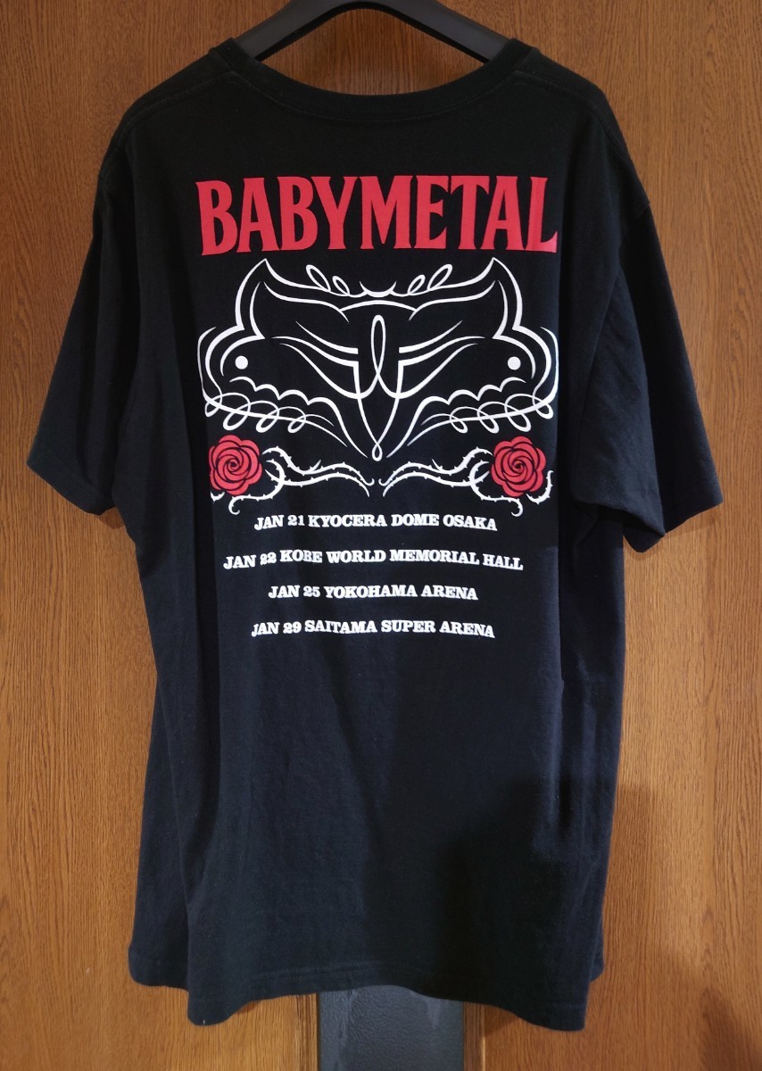 BABYMETAL　Tシャツ　L　2017①_画像2