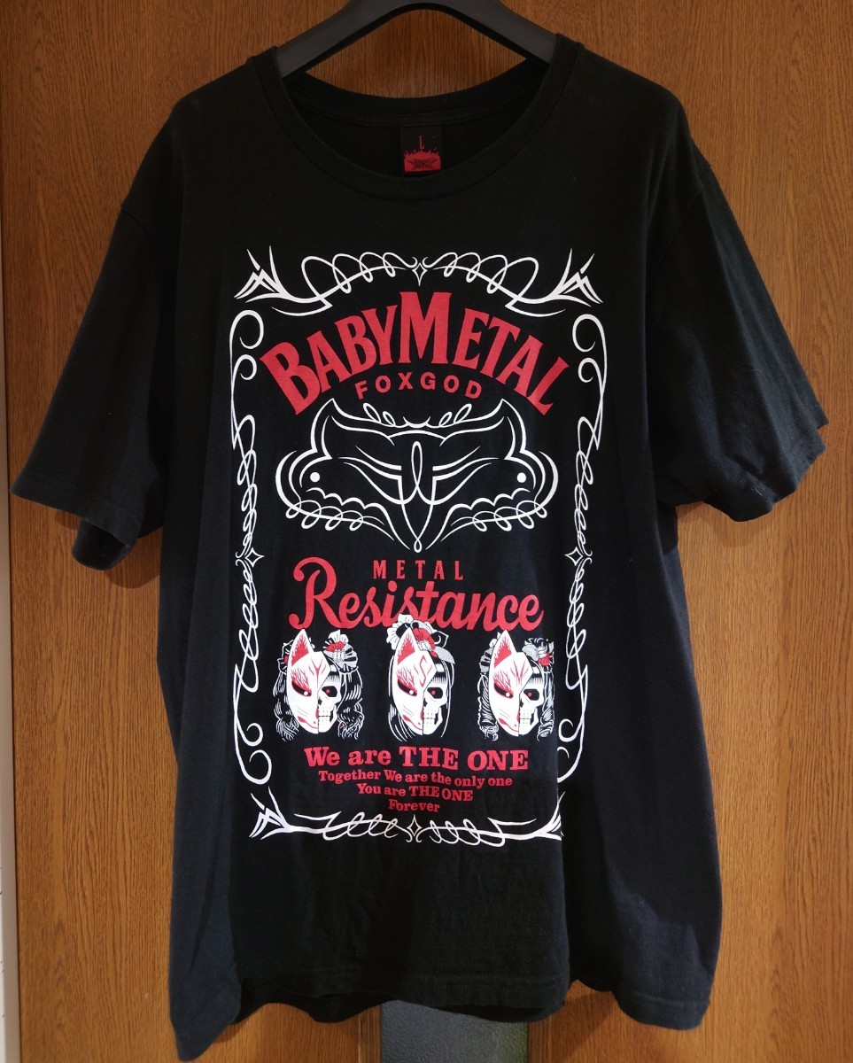 BABYMETAL　Tシャツ　L　2017①_画像1