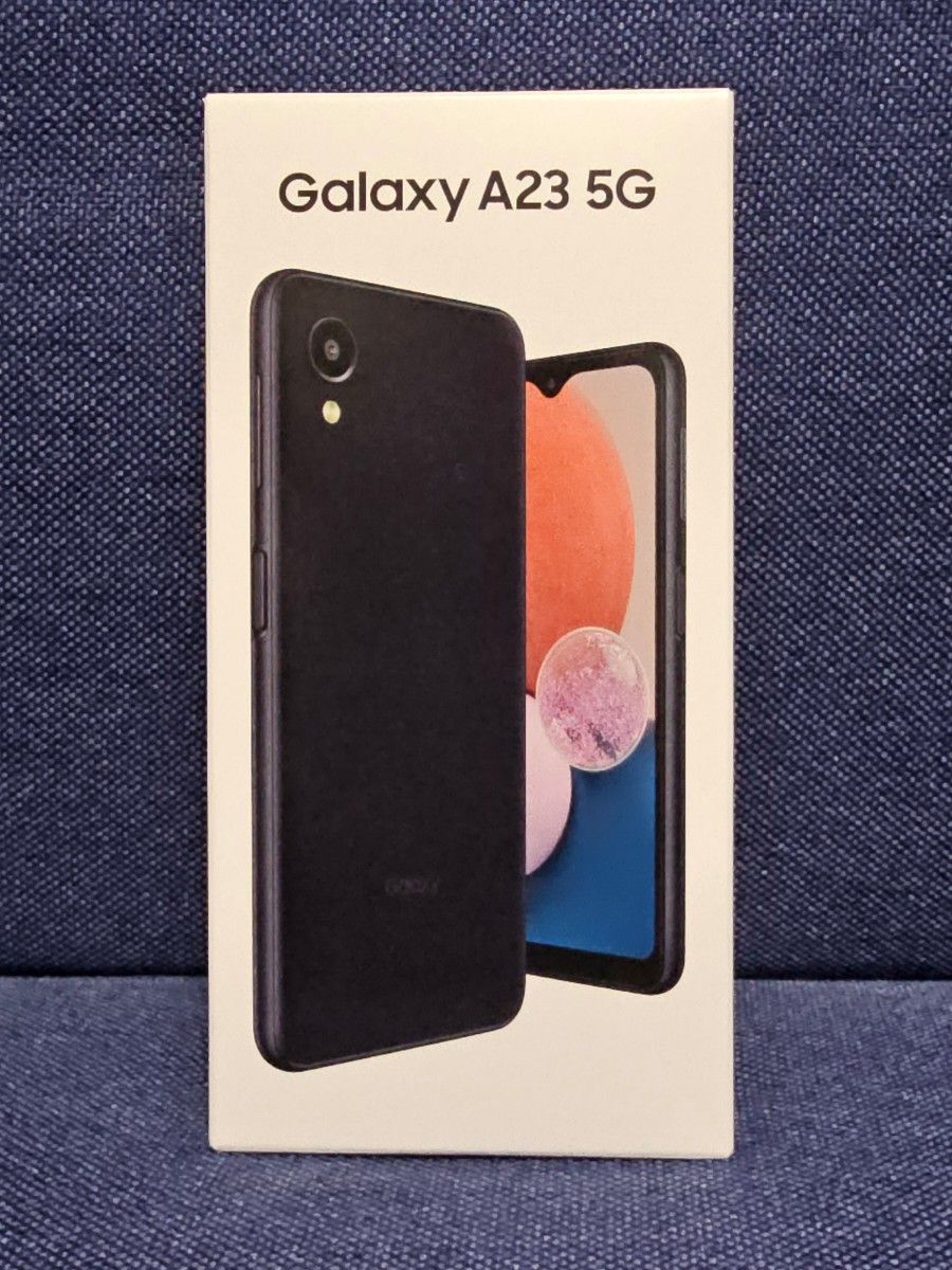 Galaxy A23 5G SCG18 4GB/64GB ブラック 新品 UQモバイル 送料無料