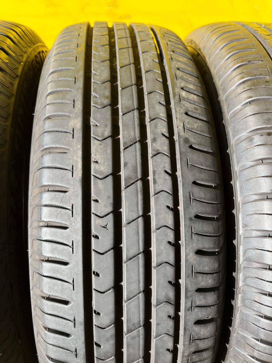 【2332】★【送料無料】★195/65R15 4本セット夏タイヤバリ山BRIDGESTONE ECOPIA NH100【2018年】の画像5