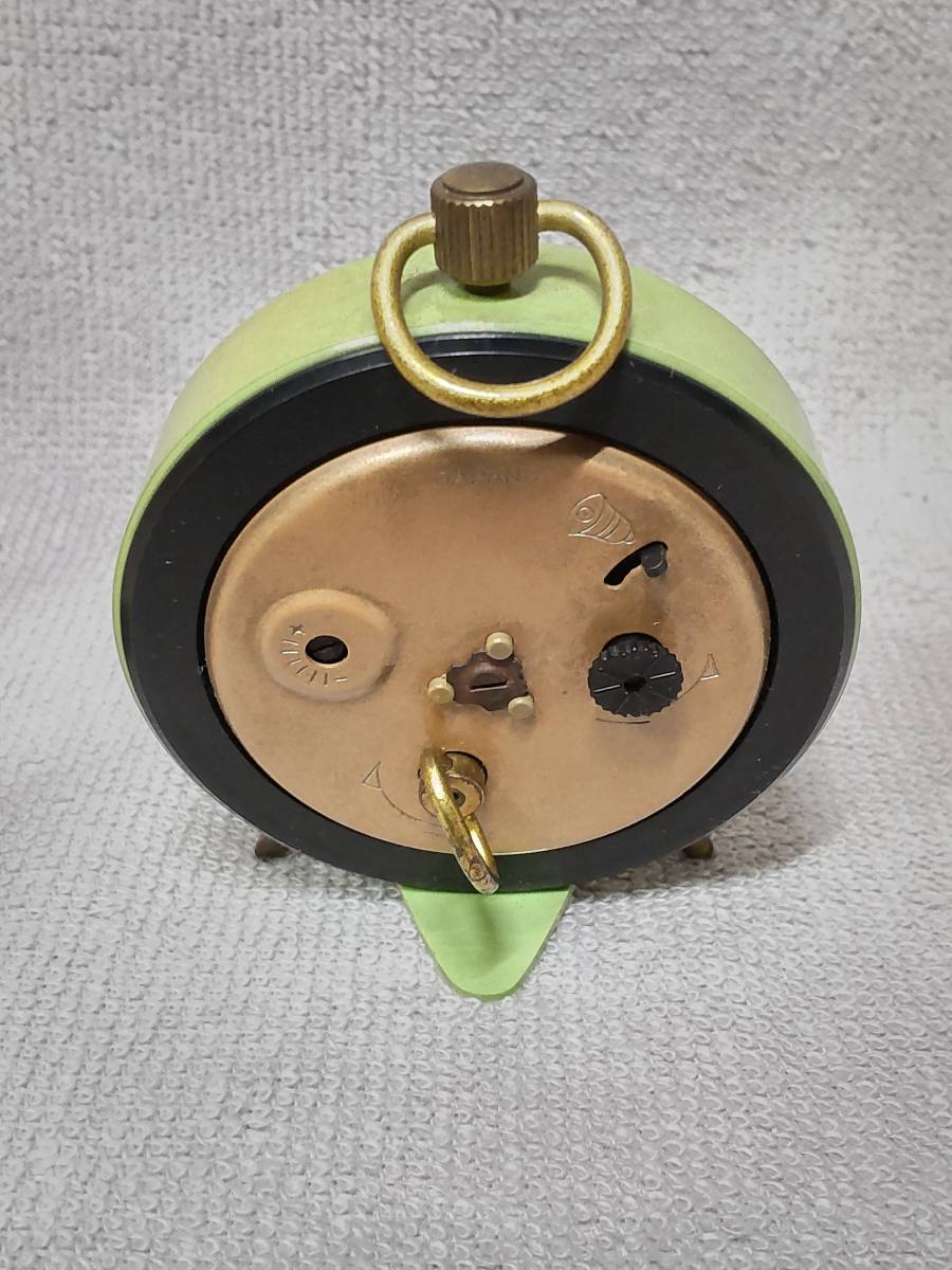 動作品 めぞん一刻 旅行時計 手巻きアラームクロック 当時物 動作品 めぞん一刻 旅行時計 手巻きアラームクロック 当時物