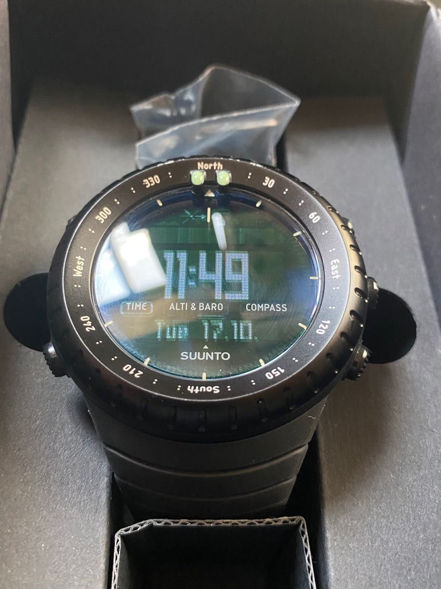 SUUNTO スント コア オールブラック (SUUNTO CORE ) - 時計 SUUNTO スント コア オールブラック (SUUNTO CORE ) - 時計
