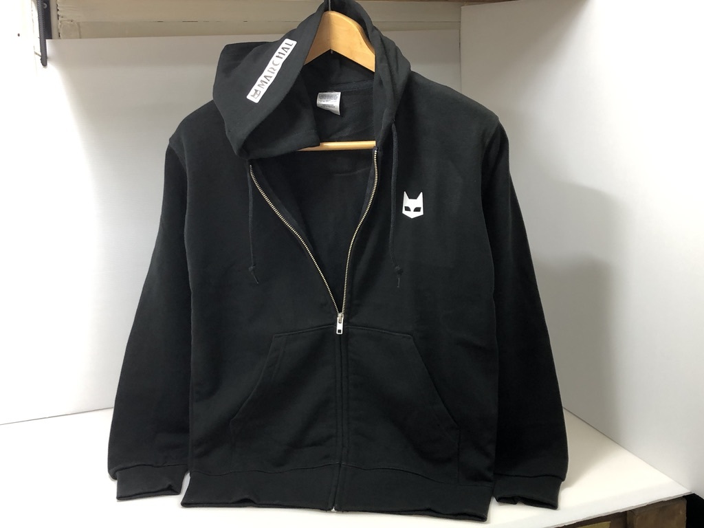 ★送料一律★ 正規品 黒 3XLサイズ マーシャル No.89431 Sun Rise ZIP パーカー SEV MARCHAL 検) ブラック ロゴ スエット_画像3