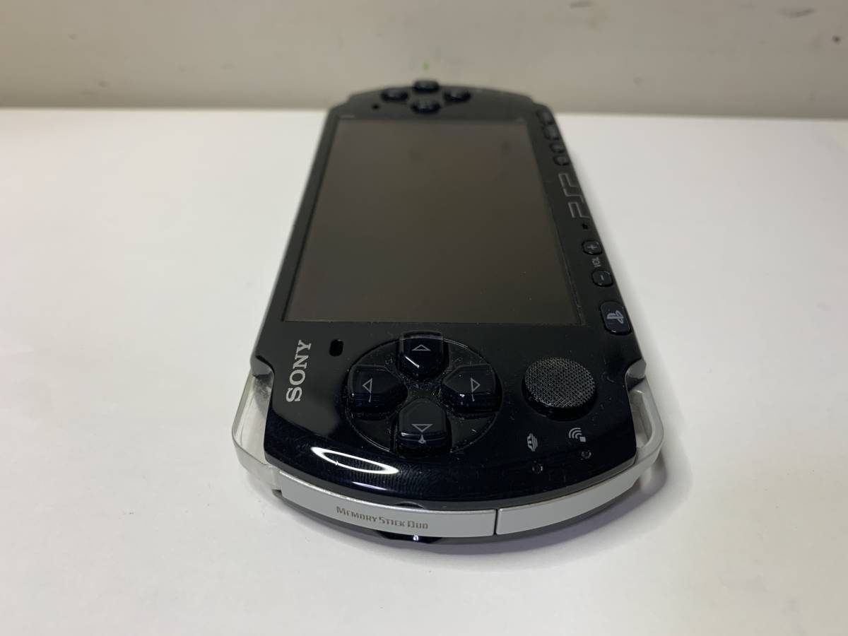 ★【動作品 】SONY PSP本体のみ PSP-3000 プレイステーション ポータブル ピアノブラック_画像7