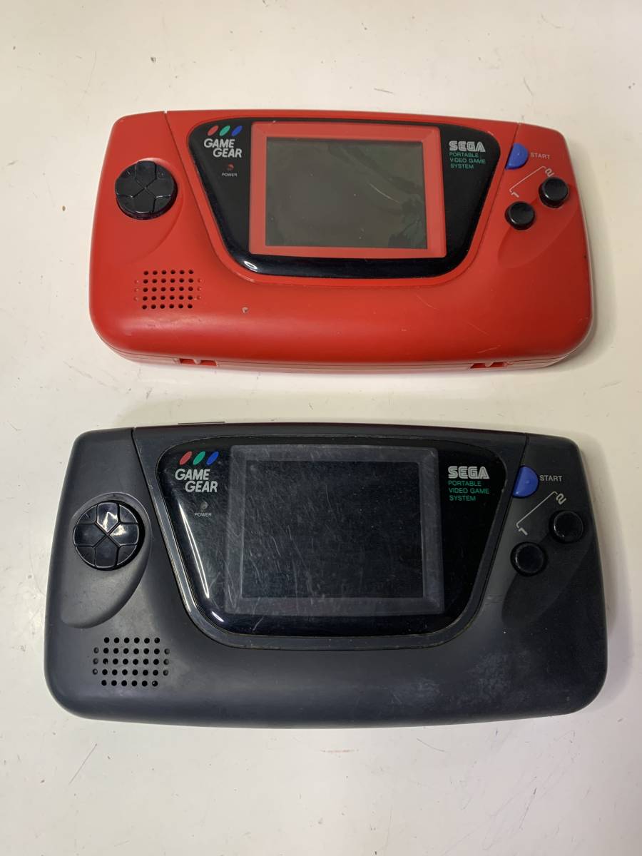 ☆SEGA セガ GG GAMEGEAR ゲームギア 本体 2個 セット ジャンク(ゲーム