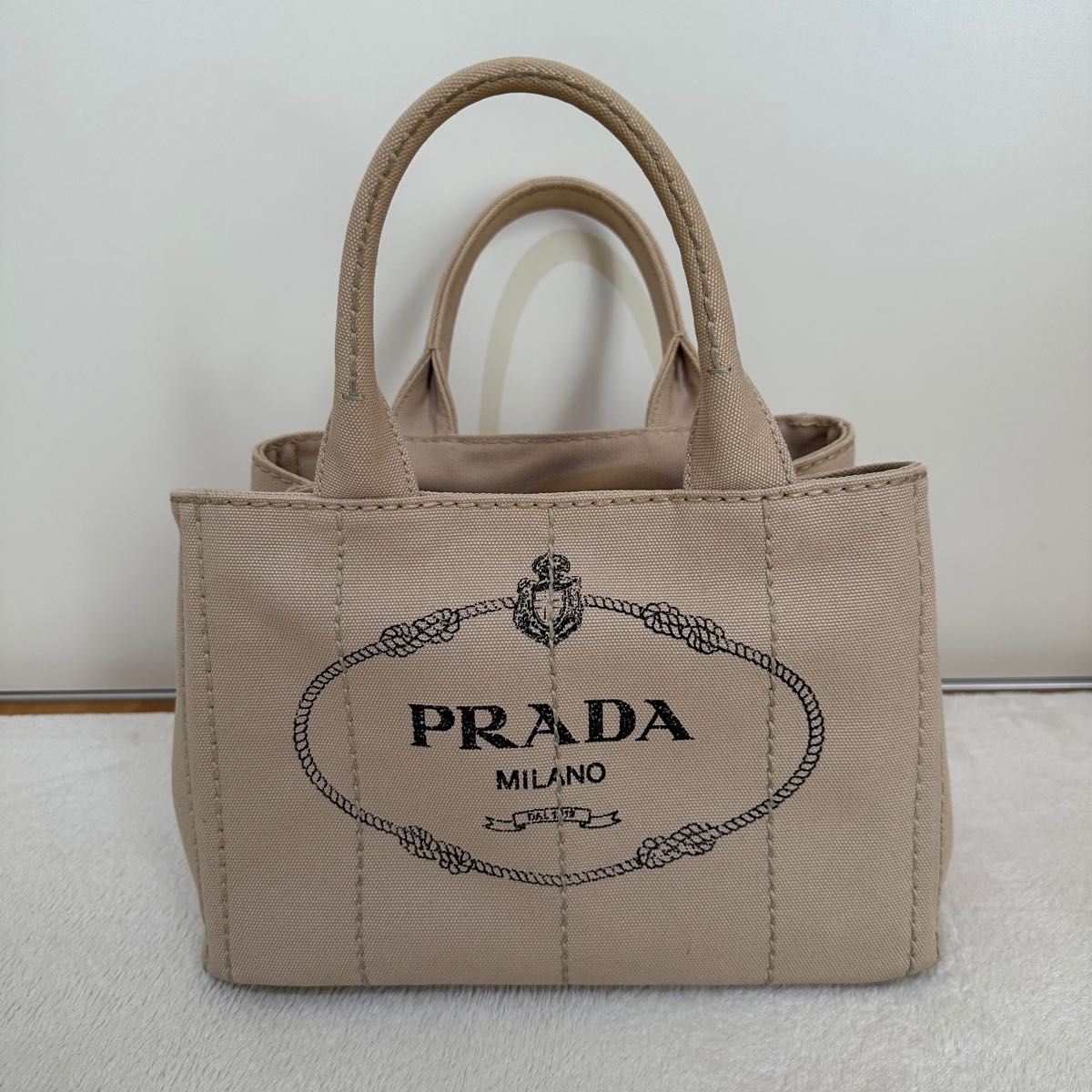最終値下げ プラダ PRADA カナパ s ベージュ|Yahoo!フリマ(旧PayPay