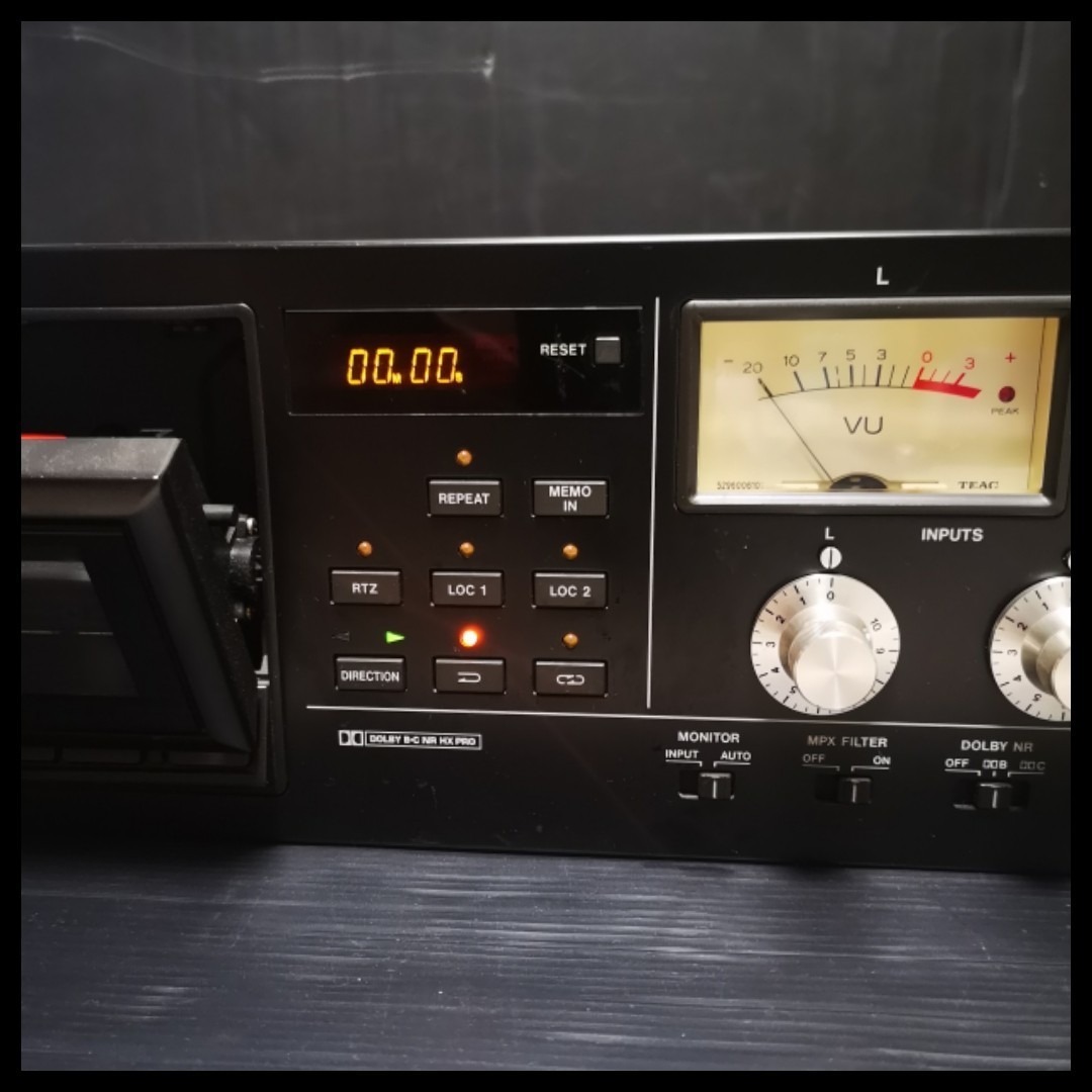 ☆ プロ仕様 TASCAM 112(R)MK2 3ヘッド・オートリバース ☆ プロ仕様 TASCAM 112(R)MK2 3ヘッド・オートリバース