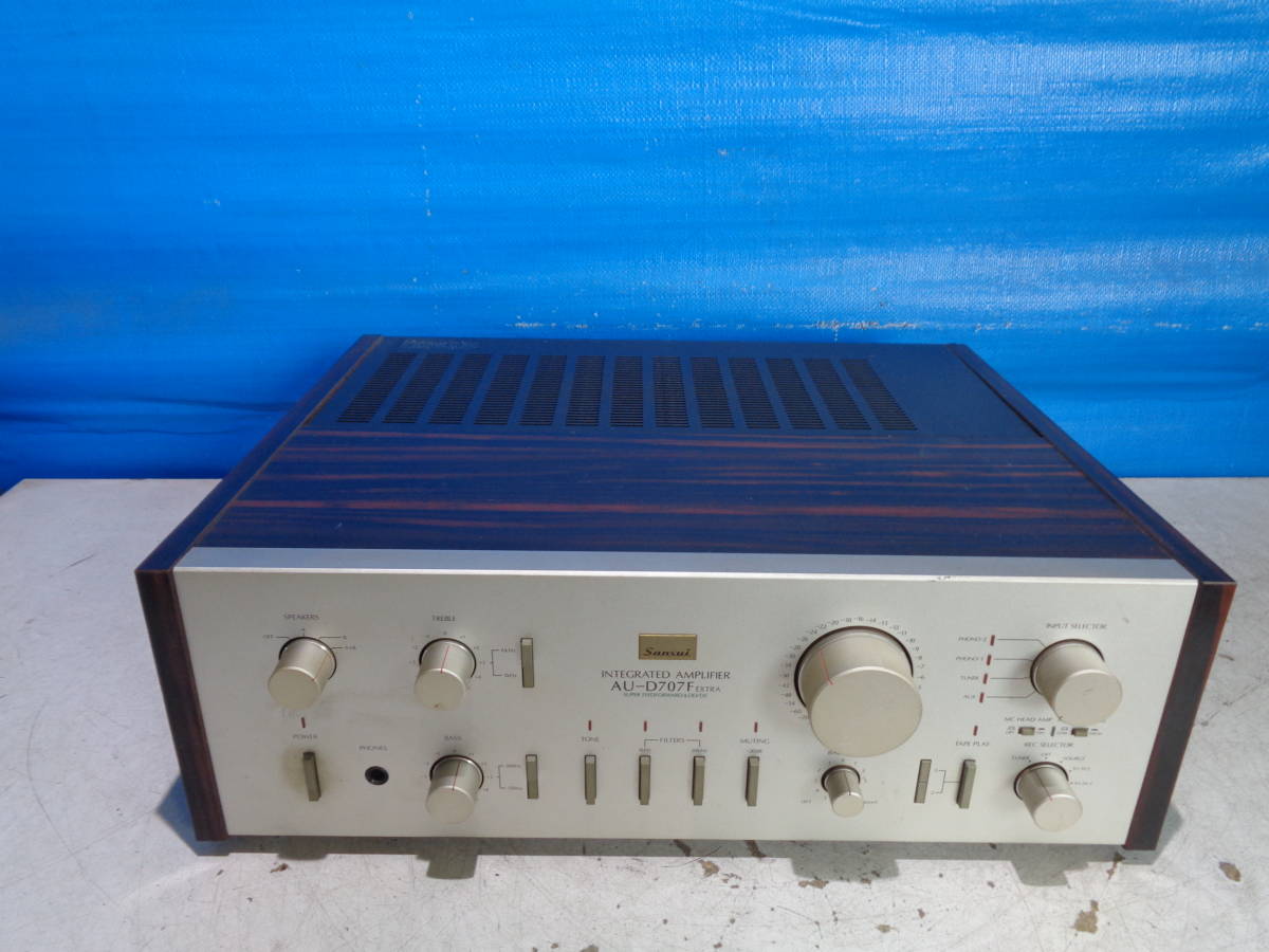 SANSUI AU-D707F EXTRA INTEGRATED AMPLIFIER ジャンク_画像1