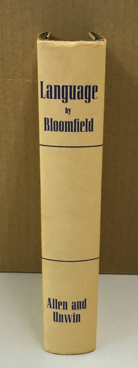 K1003-13 Language Leonard Bloomfield 言語学 洋書 George Allen & Unwin Ltd. - 洋書 、外国語書籍 K1003-13 Language Leonard Bloomfield 言語学 洋書 George Allen & Unwin Ltd. - 洋書 、外国語書籍