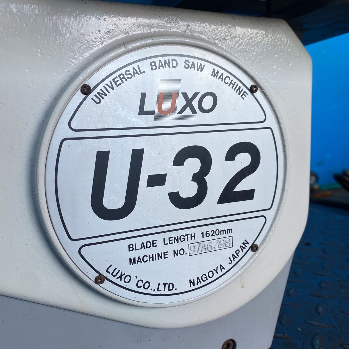 T4999 LUXO ラクソー バンドソー U-32 切断機【動作確認済】_画像3