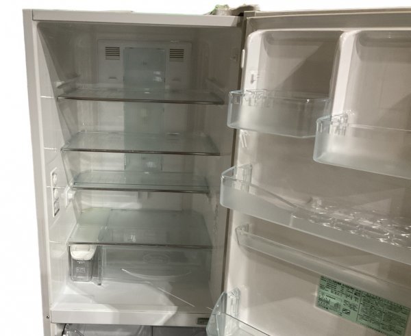 【良好】日立 HITACHI R-S30ZMVL-W 冷蔵庫 302L 左開き クリアホワイト インバーター スリム コンパクト 2010年製_画像6