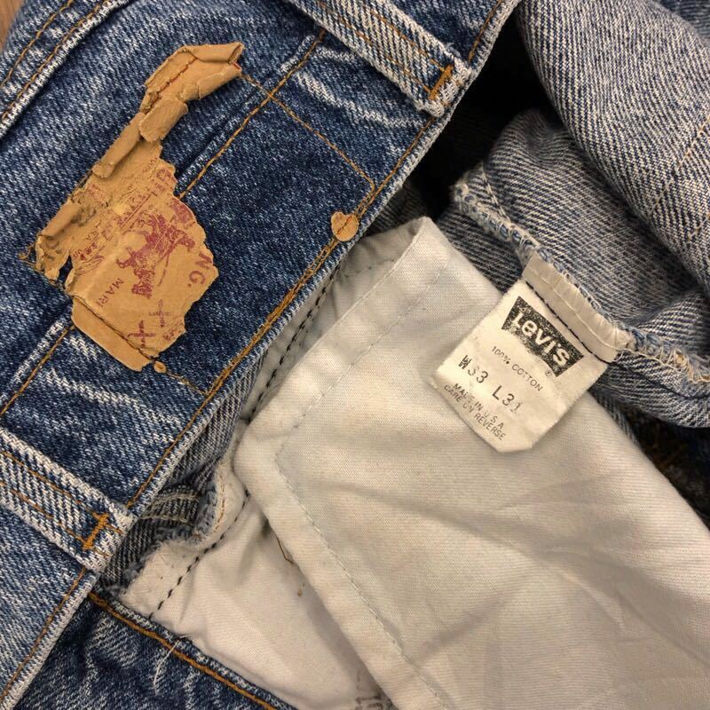 【EJ089】USA製 Levi's 505 W33 L31 ジーンズ ジーパン デニムパンツ メンズブランド古着 リーバイス505 米国製 送料無料_画像6