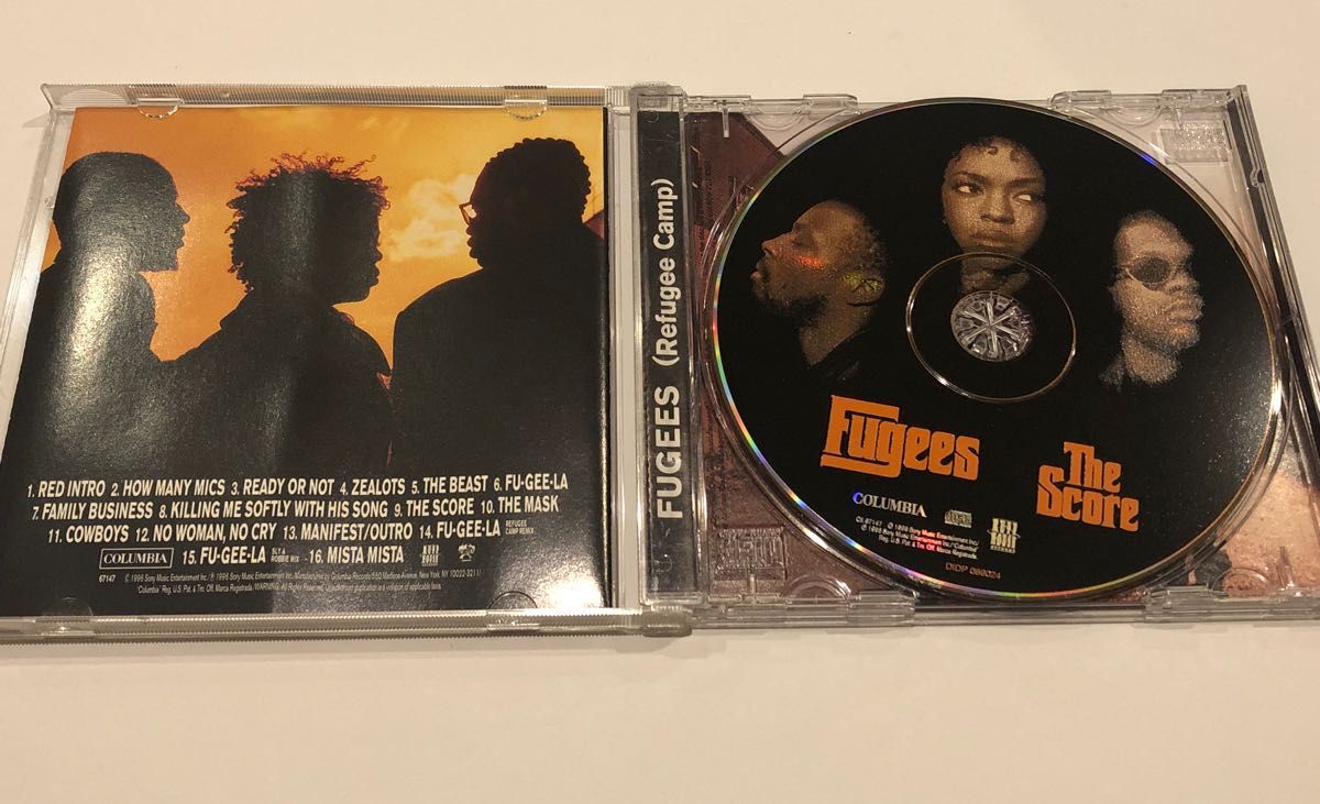 【輸入盤】【Fugees/フージーズ】THE SCORE 洋楽 中古 CD ヒップホップ