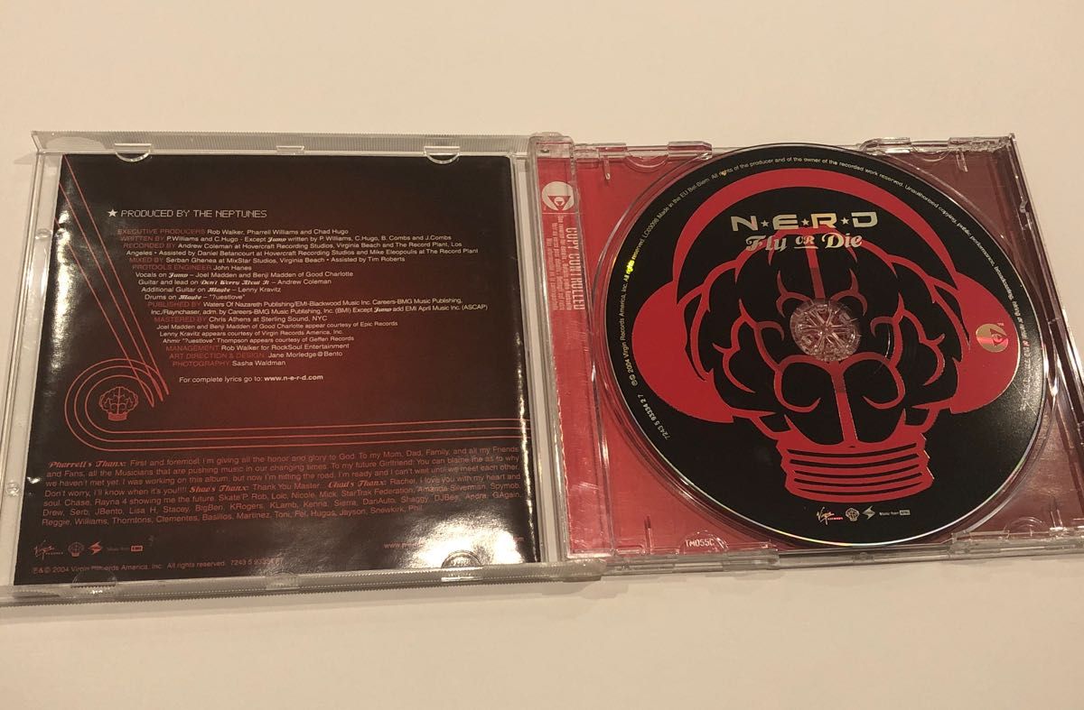 【輸入盤】【N.E.R.D/エヌイーアールディー】Fly Or Die ヒップホップ 洋楽 CD 中古