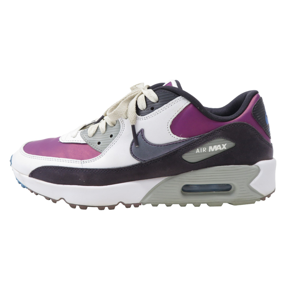 NIKE GOLF ナイキゴルフ DQ4128-155 AIR MAX 90 G NRG スパイクレスゴルフシューズ パープル系 25.5cm [240101041026]ゴルフウェア メンズ_画像4