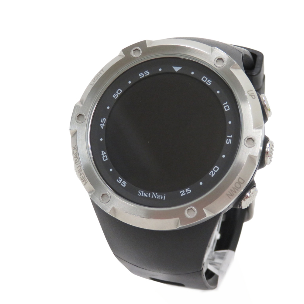 SHOT NAVI ショットナビ 腕時計型GPSナビ W1 Evolve ブラック系