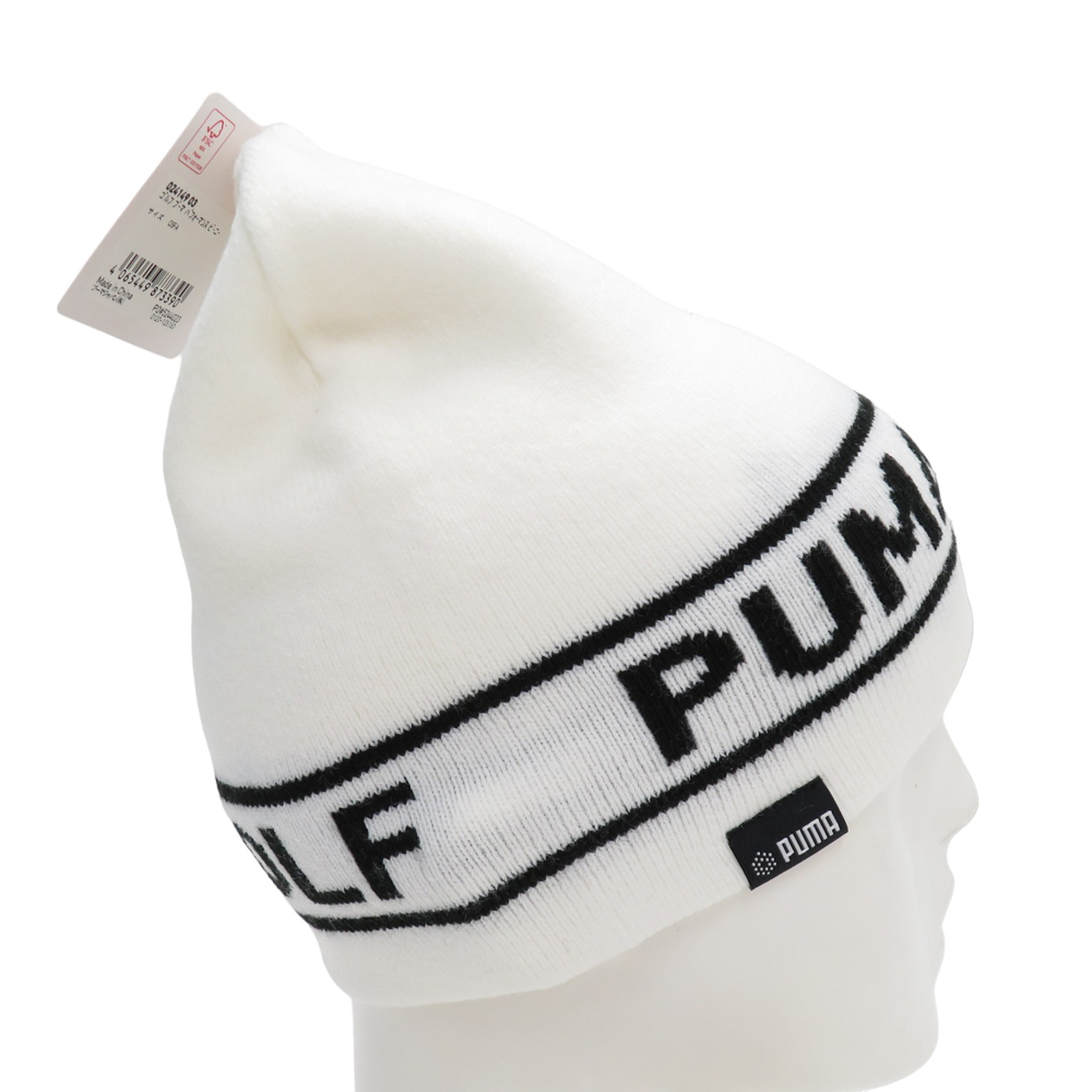 【新品】PUMA GOLF プーマゴルフ 024149 パフォーマンス ビーニー ホワイト系 OSFA [240001937001] ゴルフウェア_画像2