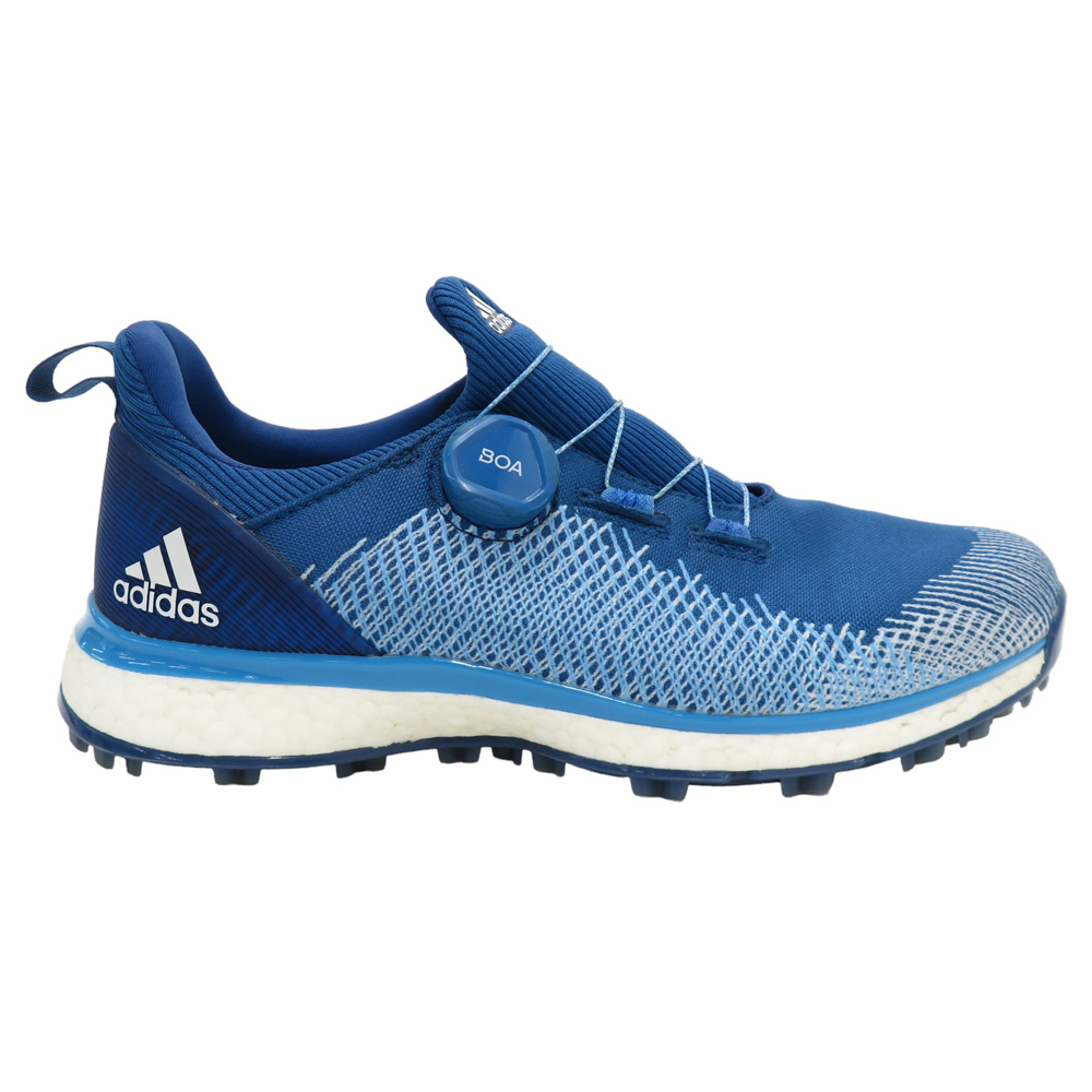 ADIDAS GOLF アディダスゴルフ BB7918 フォージファイバー BOA ゴルフシューズ ブルー系 24.5cm [240101048784] ゴルフウェア メンズ_画像4