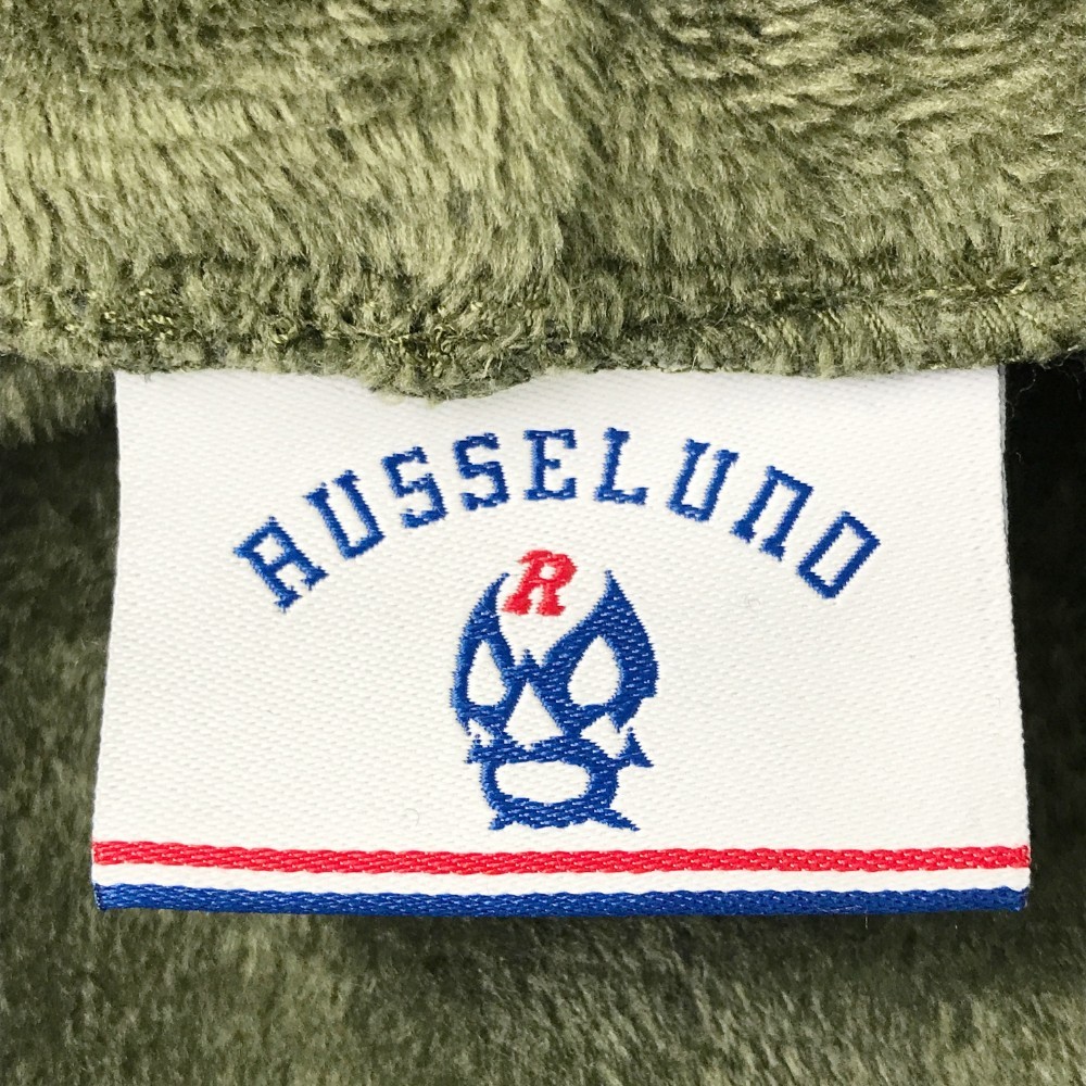 【1円】【美品】RUSSELUNO ラッセルノ RSW-62115 裏起毛 ハーフジップパーカー ワンピース カモフラ 0 [240001908039]_画像7