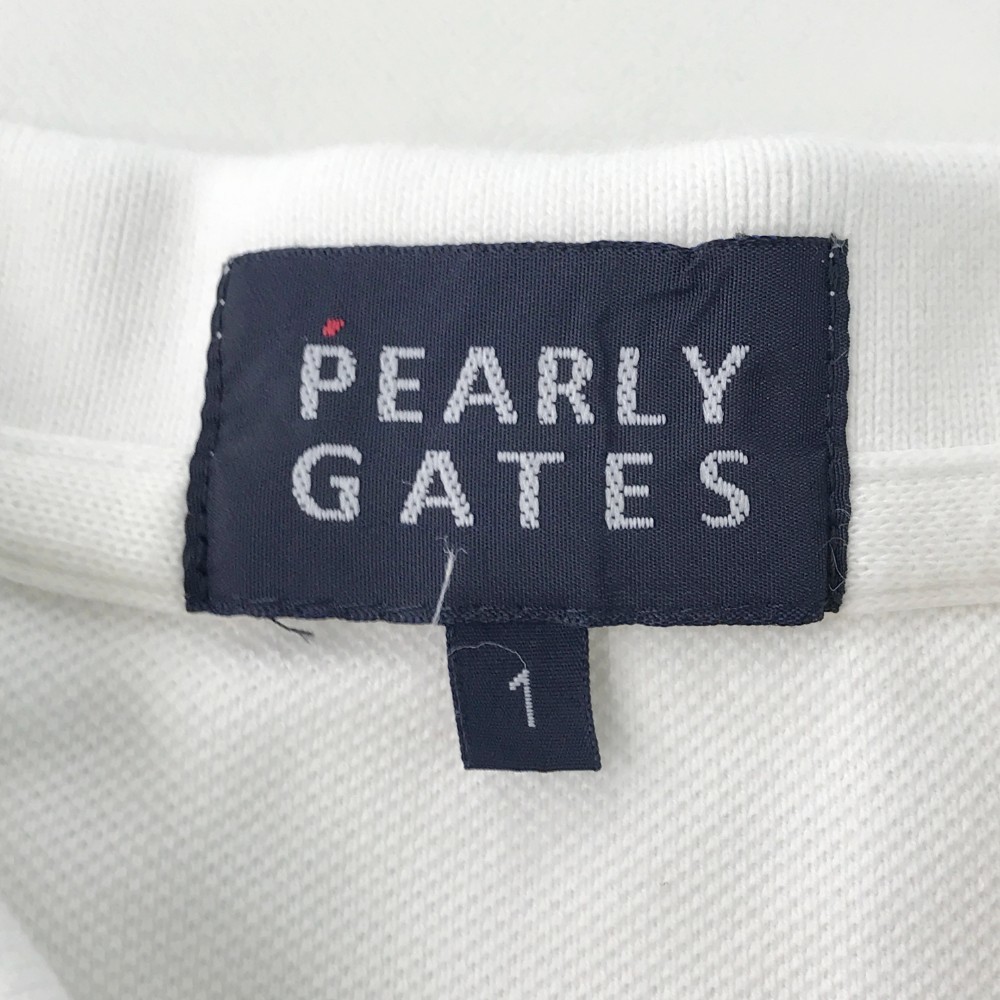PEARLY GATES パーリーゲイツ ×Fellx 半袖ポロシャツ ホワイト系 1 [240101058309] ゴルフウェア レディース_画像5