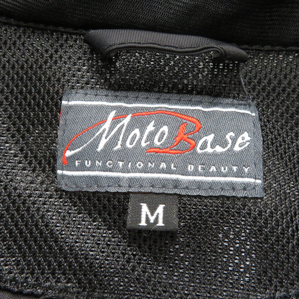 MOTO BASE モトベース MBMJ-01 クールライド メッシュ ジャケット ブラック系 M [240101057603] バイクウェア メンズ_画像7