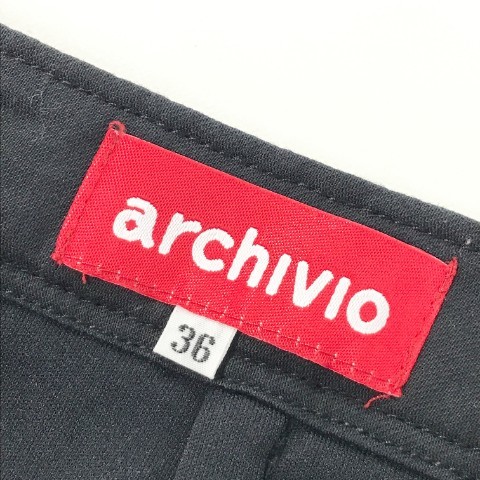 ARCHIVIO アルチビオ 2022年モデル スカート 総柄 ブラック系 36 [240101041413] ゴルフウェア レディース_画像6