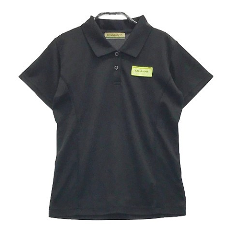 CALLEJERA カジェヘラ 半袖ポロシャツ ブラック系 0 [240001853540] ゴルフウェア レディース