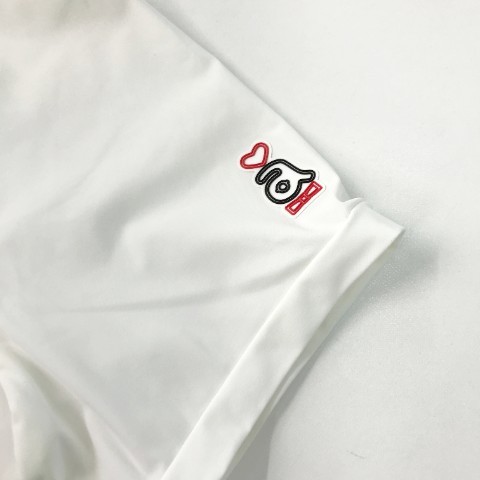 ARCHIVIO アルチビオ 2022年モデル 半袖Tシャツ ホワイト系 [240101039244] ゴルフウェア レディース_画像4
