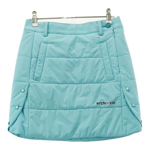 ARCHIVIO アルチビオ 2021年モデル 中綿蓄熱 スカート ブルー系 36 [240001928831] ゴルフウェア レディース
