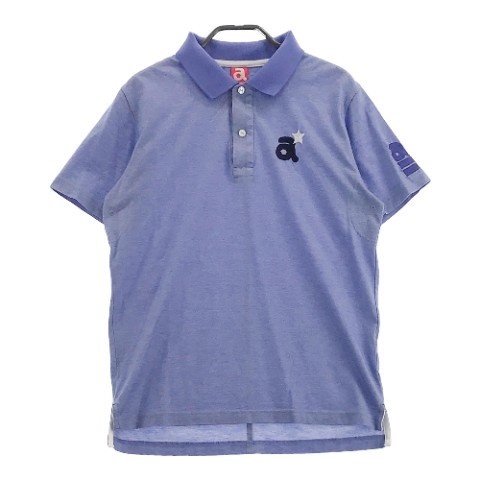 ARCHIVIO アルチビオ 半袖ポロシャツ ブルー系 46 [240101049071] ゴルフウェア メンズ