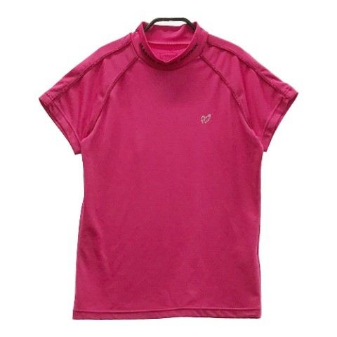MASTER BUNNY EDITION マスターバニーエディション 2022年モデル ハイネック 半袖Tシャツ ピンク系 1 [240101045415] ゴルフウェア