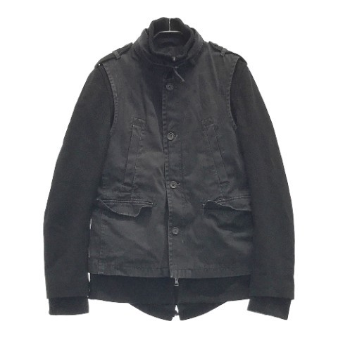 Neil Barrett ニールバレット レイヤードジャケット ブラック系 S