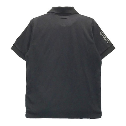 ADMIRAL アドミラル 半袖ポロシャツ ブラック系 L [240101057055] ゴルフウェア メンズ_画像2