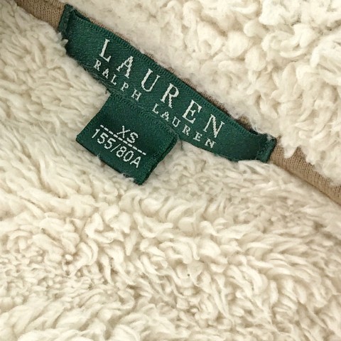 LAUREN RALPH LAUREN ローレンラルフローレン 裏ボア ベスト ブラウン系 XS [240001938460] レディース_画像5