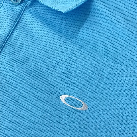 OAKLEY オークリー 半袖ポロシャツ ブルー系 XL [240101058041] ゴルフウェア メンズの画像6