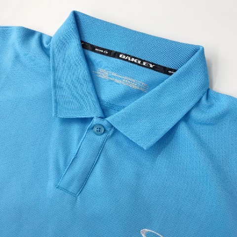 OAKLEY オークリー 半袖ポロシャツ ブルー系 XL [240101058041] ゴルフウェア メンズの画像3