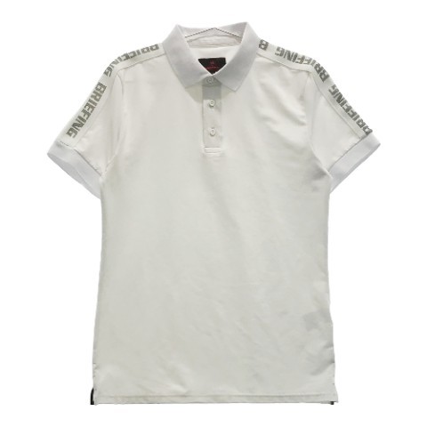 BRIEFING GOLF ブリーフィング 2022年モデル 半袖ポロシャツ ホワイト系 [240101052251] ゴルフウェア メンズ