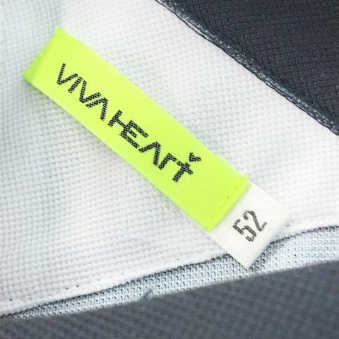VIVA HEART ビバハート 半袖ポロシャツ 総柄 ブラック系 52 [240101052973] ゴルフウェア メンズ_画像5