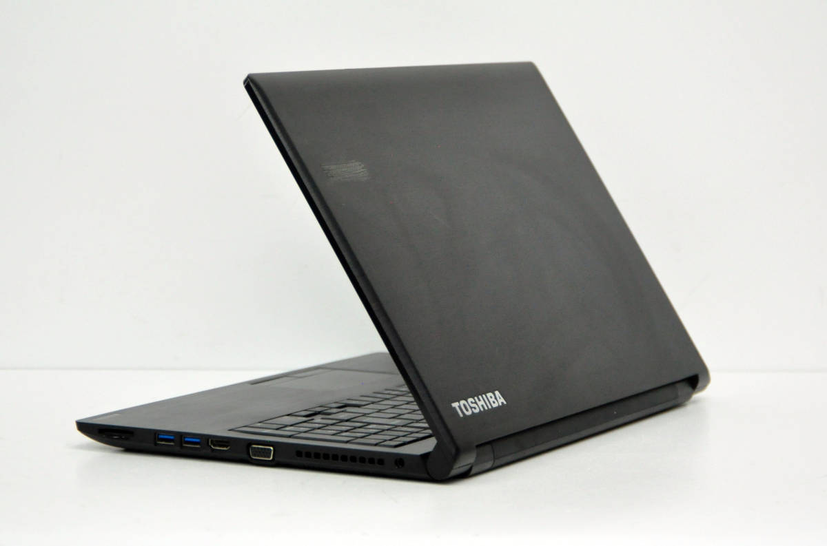 高速SSD ! テンキー ! 大画面15.6インチ dynabook B65/M Core i3-8130U 2.2GHz/ メモリ8GB/ SSD 256GB/ マルチ/ カメラ/ 無線/ Win10_画像6