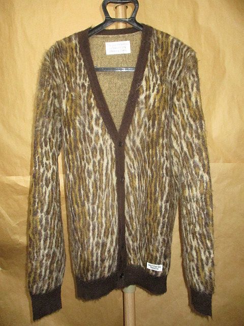 ワコマリア WACKO MARIA　17AW MOHAIR LEOPARD CARDIGAN モヘア　モヘヤ　レオパード　カーディガン　L_画像2