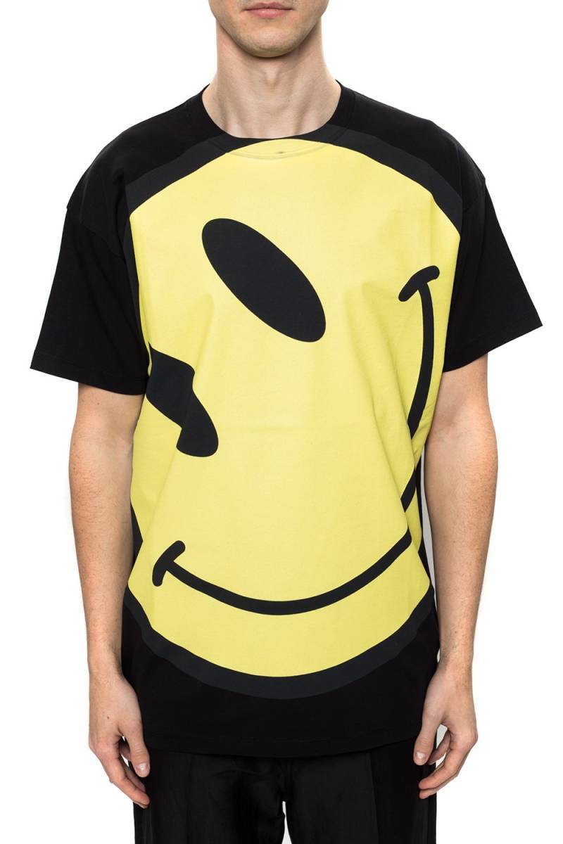 ラフシモンズ RAF SIMONS 20SS BIG SMILE スマイル　Tシャツ　黒　M 国内正規品_画像1