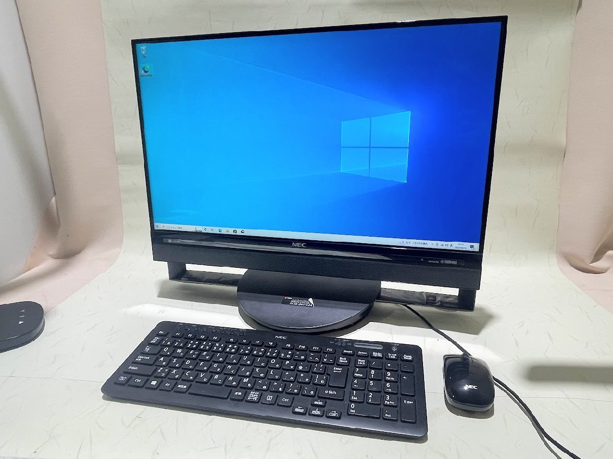 【質Banana】NEC モニター一体型 デスクトップPC LAVIE Desk All-in-one DA770/BAB PC-DA770BAB SSD換装済み♪