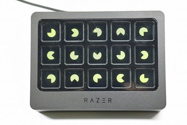 【質Banana】中古☆RAZER/レイザー RZ20-04790100-R3M1 Stream Controller X 配信向け一体型 ブラック ゲーム ゲーミング♪