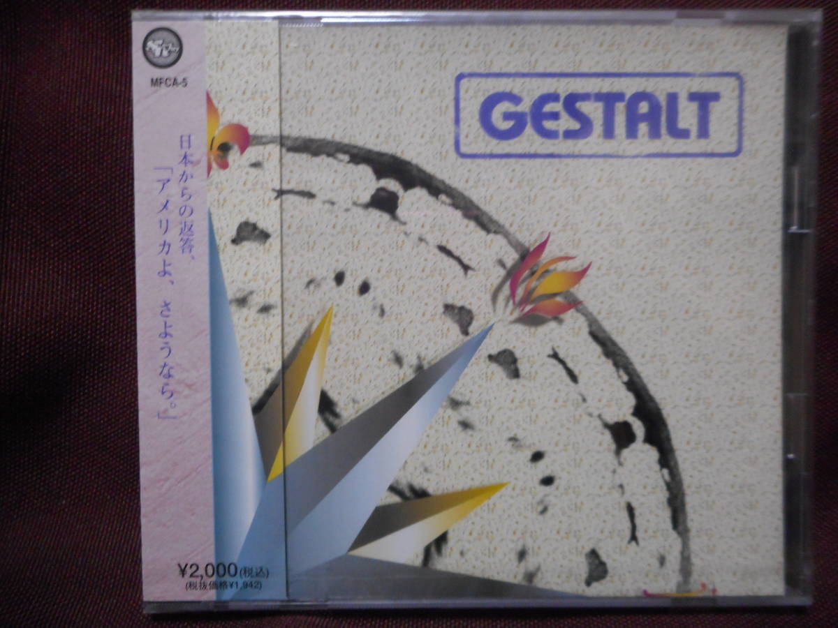 GESTALT ゲシュタルト / Gestalt ゲシュタルト / MFCA-5 / 新品未開封 / レア 希少 貴重 ハードコア パンク_画像1