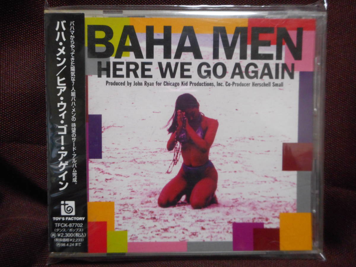 BAHA MEN バハ メン / Here We Go Again ヒア ウィ ゴー アゲイン / TFCK-87702 帯付き / サード アルバム 日本盤 ボーナストラック 収録_画像1