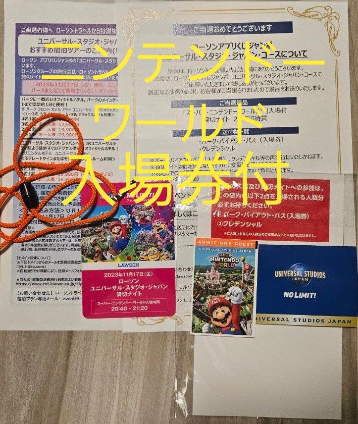 ユニバーサルスタジオジャパン 貸切ナイト USJ ローソン ニンテンドー