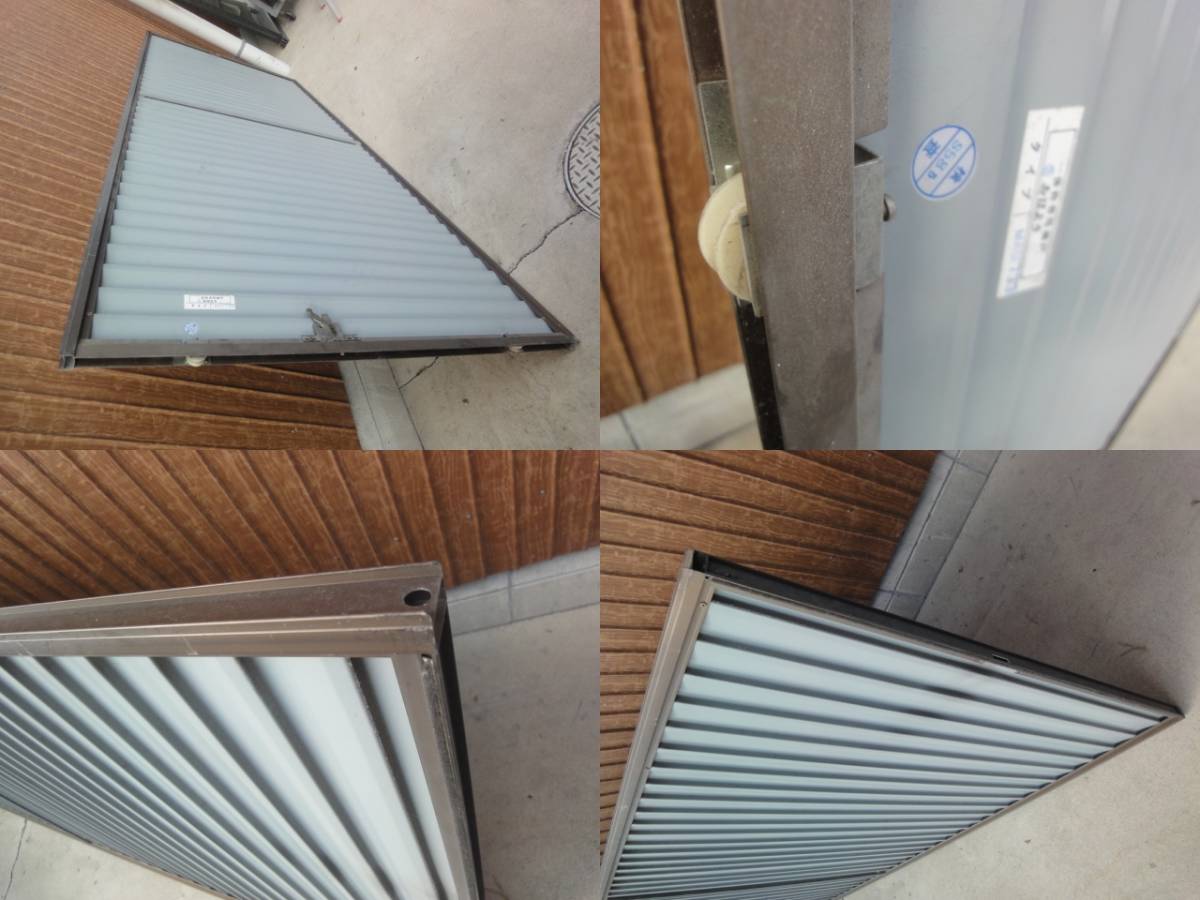 S-612 steel sliding storm shutter approximately W900xH2220xD25mm DIY reform repair repair 